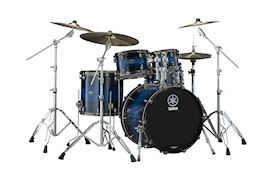 YAMAHA - DRUMSTEL LIVE CUSTOM HYBRID OAK SHELLSET UZU ICE SUNBURST